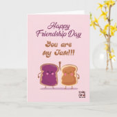 Happy Friendship Day - Funny カード (黄色い花)