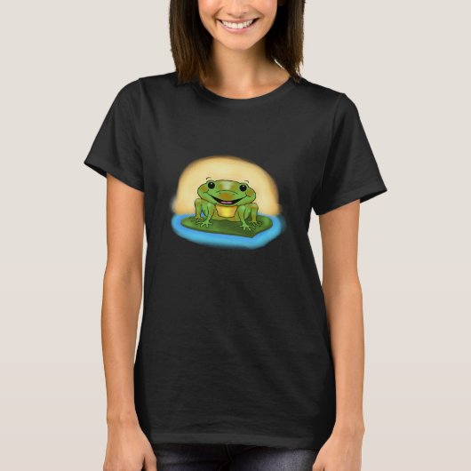 Happy Frog Women's Tシャツ (正面)
