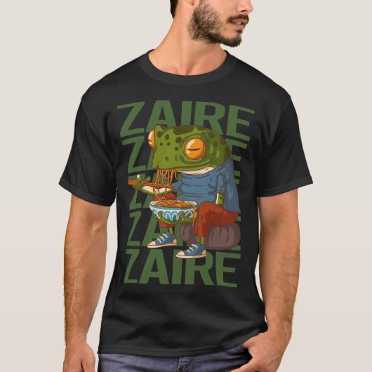 Happy Frog - Zaire Name Tシャツ (正面)