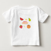 Happy Fruit T-Shirt ベビーTシャツ (裏面)