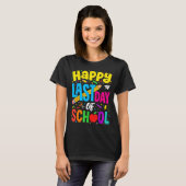 Happy Funny Retro Teacher Student Summer Last Day Tシャツ (正面フル)