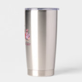 Happy Galentines Day Chicken Squad Cute Funny Hens 保温保冷タンブラー (左面)