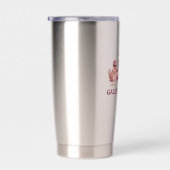 Happy Galentines Day Chicken Squad Cute Funny Hens 保温保冷タンブラー (右面)