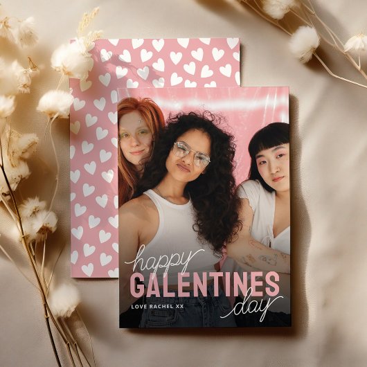 Happy Galentines Day Friends写真 シーズンカード