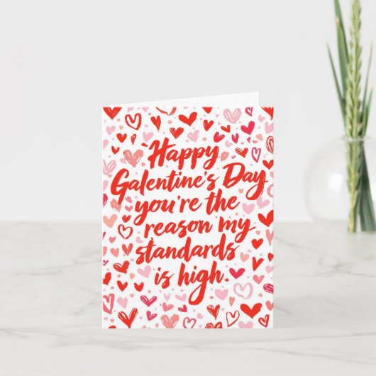 Happy Galentine's day girl friends Valentine's day シーズンカード (正面)