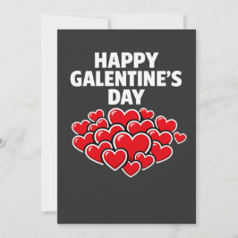 Happy Galentine's day girl friends Valentine's day ノートカード