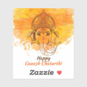 Happy Ganesh Chaturthi シール (シート)