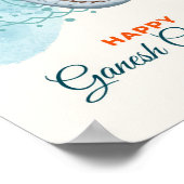 Happy Ganesh Chaturthi ポスター (角)