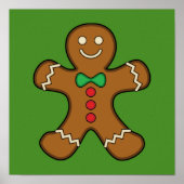 Happy Gingerbread Man ポスター (正面)