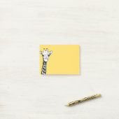 Happy Giraffe Post It Notes ポストイット (デスク上)