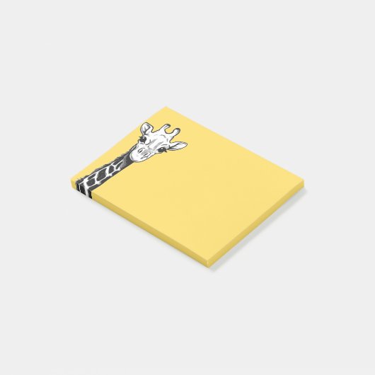 Happy Giraffe Post It Notes ポストイット (アングル)