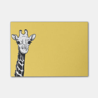 Happy Giraffe Post It Notes ポストイット