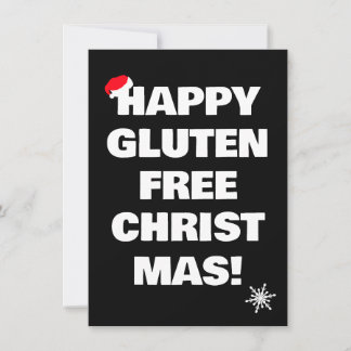Happy Gluten Free Christmas  シーズンカード