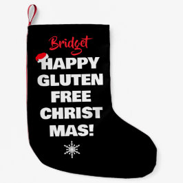 Happy Gluten Free Christmas  スモールクリスマスストッキング