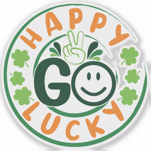 Happy Go Lucky-52904 シール (正面)