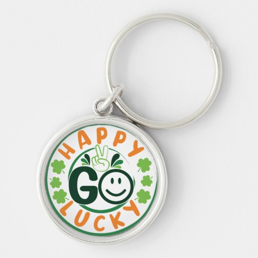 Happy Go Lucky - St. Patrick's Day キーホルダー (正面)