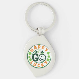 Happy Go Lucky - St. Patrick's Day キーホルダー