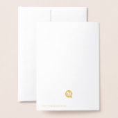 Happy Golden Birthday, 14th Birthday Gold Foil  箔カード (裏面封筒付き)