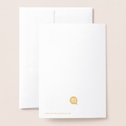 Happy Golden Birthday, 27th Birthday Gold Foil  箔カード (裏面封筒付き)