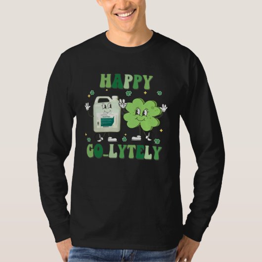 Happy Golytely Bowel Prep St Pattys Gastro Gi Tech Tシャツ (正面)