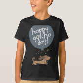 Happy Gotcha Day Dog New Puppy Adoption Birthday C Tシャツ (正面)