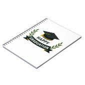 Happy Graduation  ノートブック (左側)