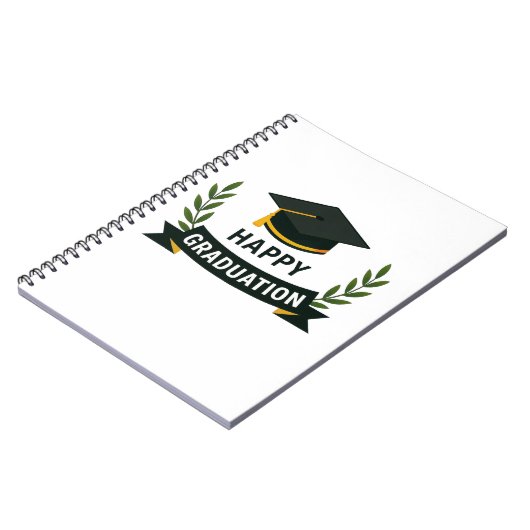 Happy Graduation ノートブック (左側)