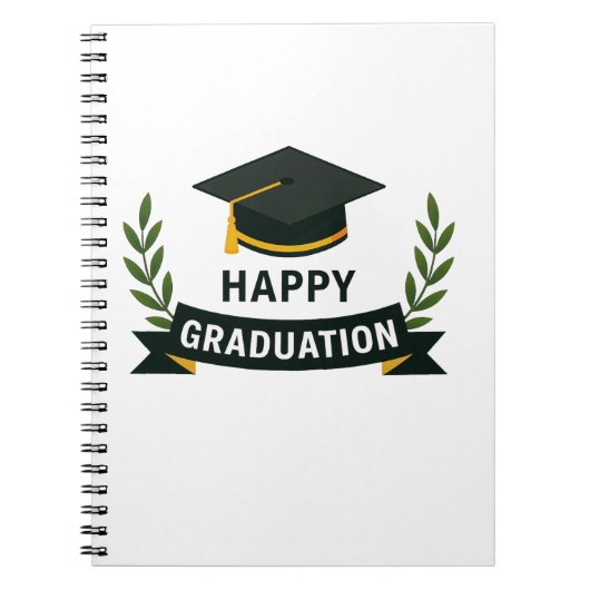 Happy Graduation  ノートブック (正面)