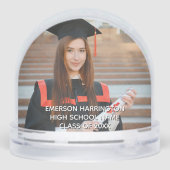 Happy Graduation Modern Script Personalized Photo (裏面)