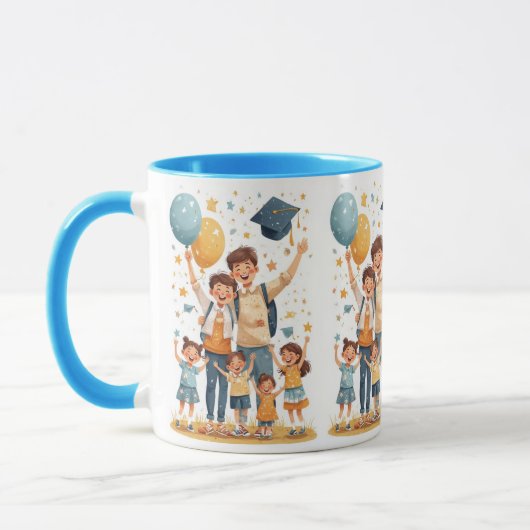 Happy Graduation Mug マグカップ (左)