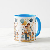 Happy Graduation Mug マグカップ (正面右)