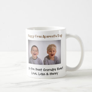 Happy Grandparent's Day Grandpa最高の Ever Photo コーヒーマグカップ