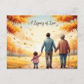 Happy grandparents day postcard ポストカード (正面)
