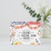 Happy grandparents day postcard ポストカード (スタンド正面)