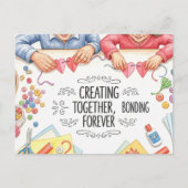 Happy grandparents day postcard ポストカード (正面)