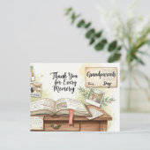 Happy grandparents day postcard ポストカード (スタンド正面)