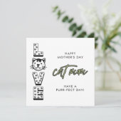 Happy Green Mother'S Day from the Cat Purfect カード (スタンド正面)