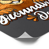 Happy Groundhog Day Funny Groundhog Sungles Cute K ポスター (角)