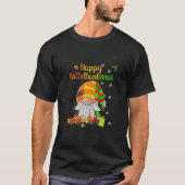 Happy HalloThanksmas HallowThanksmas Gnome Hat Pum Tシャツ (正面)