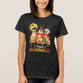 Happy Hallothanksmas Shiba Inu Wizard Hat Turkey S Tシャツ (正面)