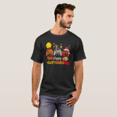 Happy Hallothanksmas Video Game Controller Pumpkin Tシャツ (正面フル)