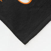 Happy Hallothanksmas Y’all Coquette Bow Halloween フリースブランケット (角)