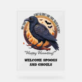 Happy Halloween  アクリルサイン (正面)