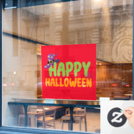 Happy Halloween ウィンドウサイン