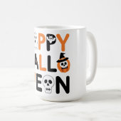 Happy halloween コーヒーマグカップ (正面右)