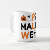 Happy halloween コーヒーマグカップ (正面左)