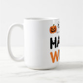 Happy halloween コーヒーマグカップ (左)