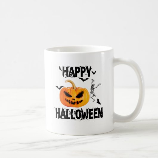 Happy Halloween コーヒーマグカップ (右)