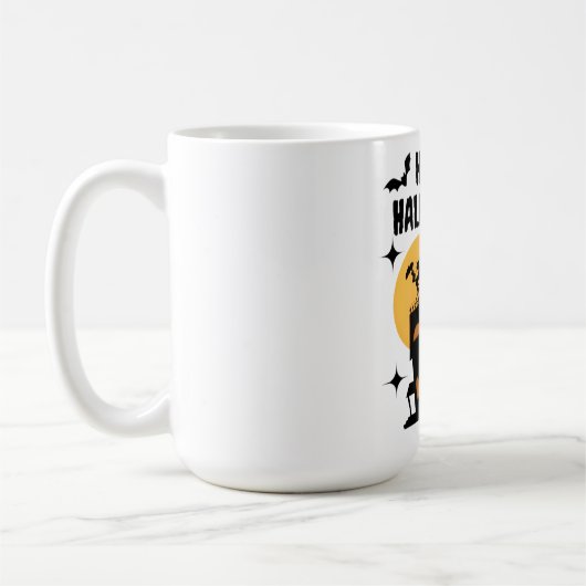 Happy Halloween  コーヒーマグカップ (左)