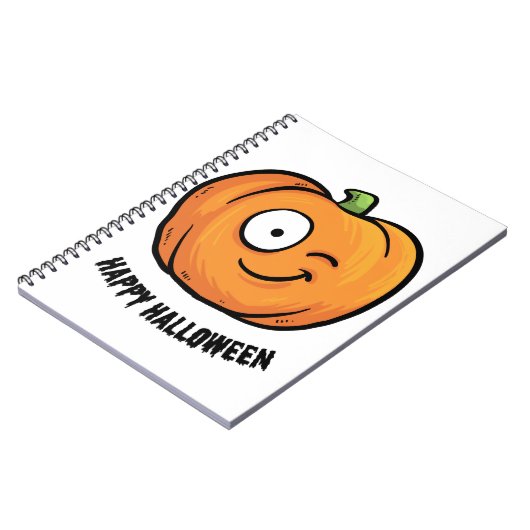 Happy Halloween ノートブック (左側)